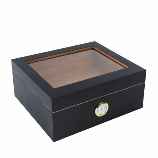 Chalet Glasstop (Black) – Bundle with 20 OG Maduro Cigars